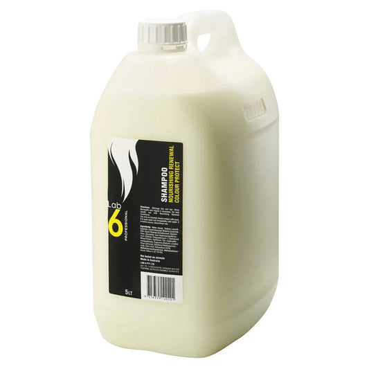 LAB6 PROFESSIONAL NOURISHING RENEWAL SHAMPOO 5L bottle front view