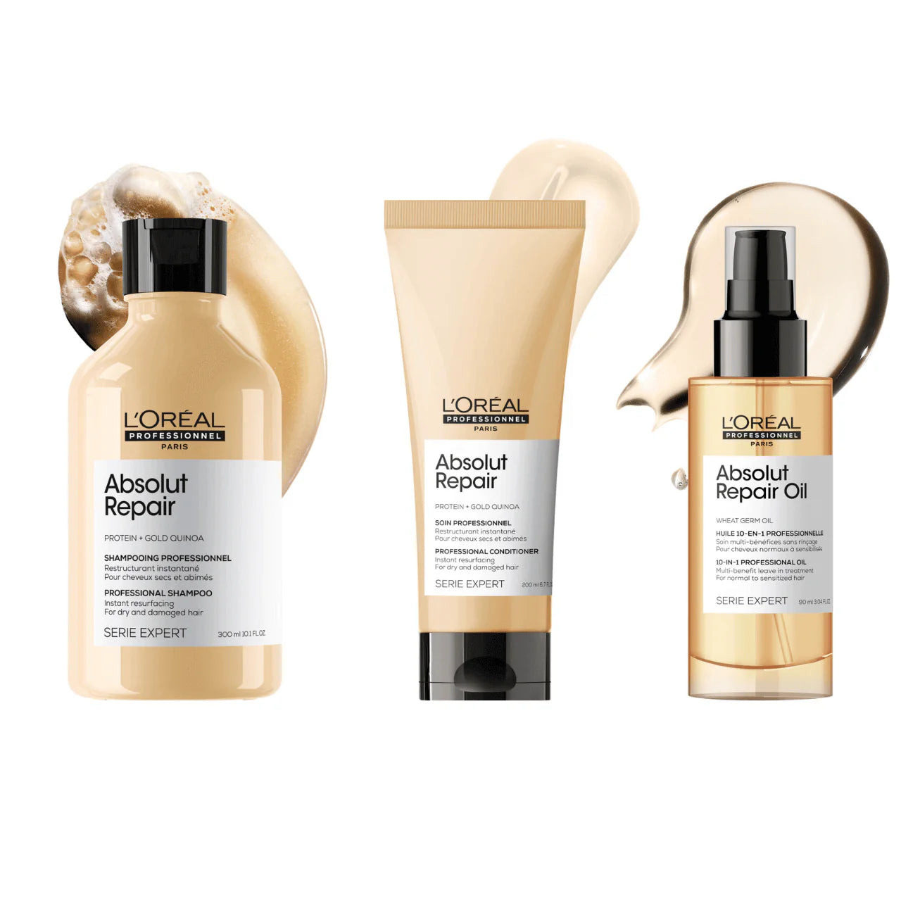 L'Oréal Professionnel Absolut Repair Conditioner 200ML - Salon-grade hair treatment for dry and damaged hair