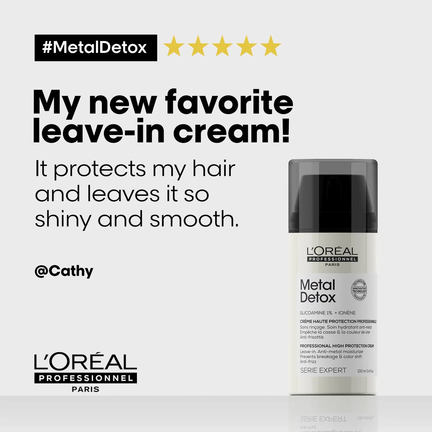 Loreal Metal Detox Leave In 100ML