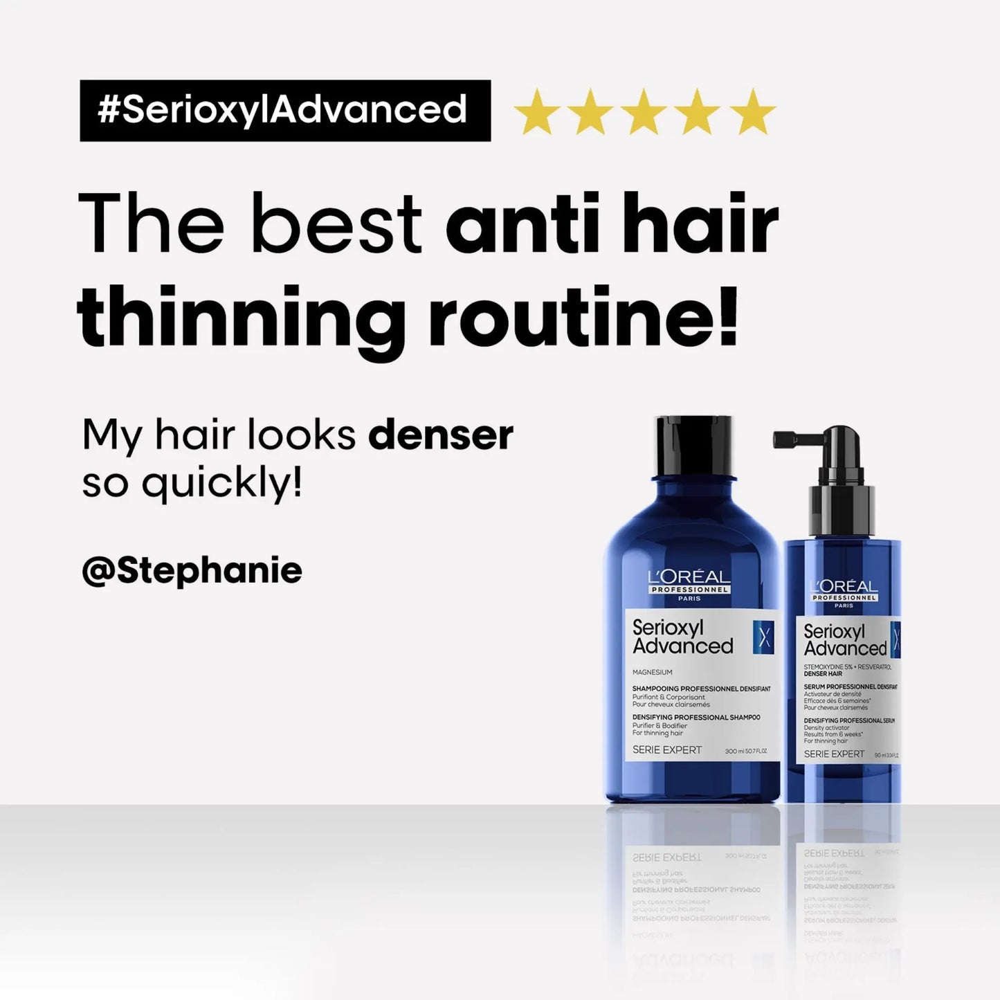 Loreal Serioxyl Advanced Denser Hair 90ML