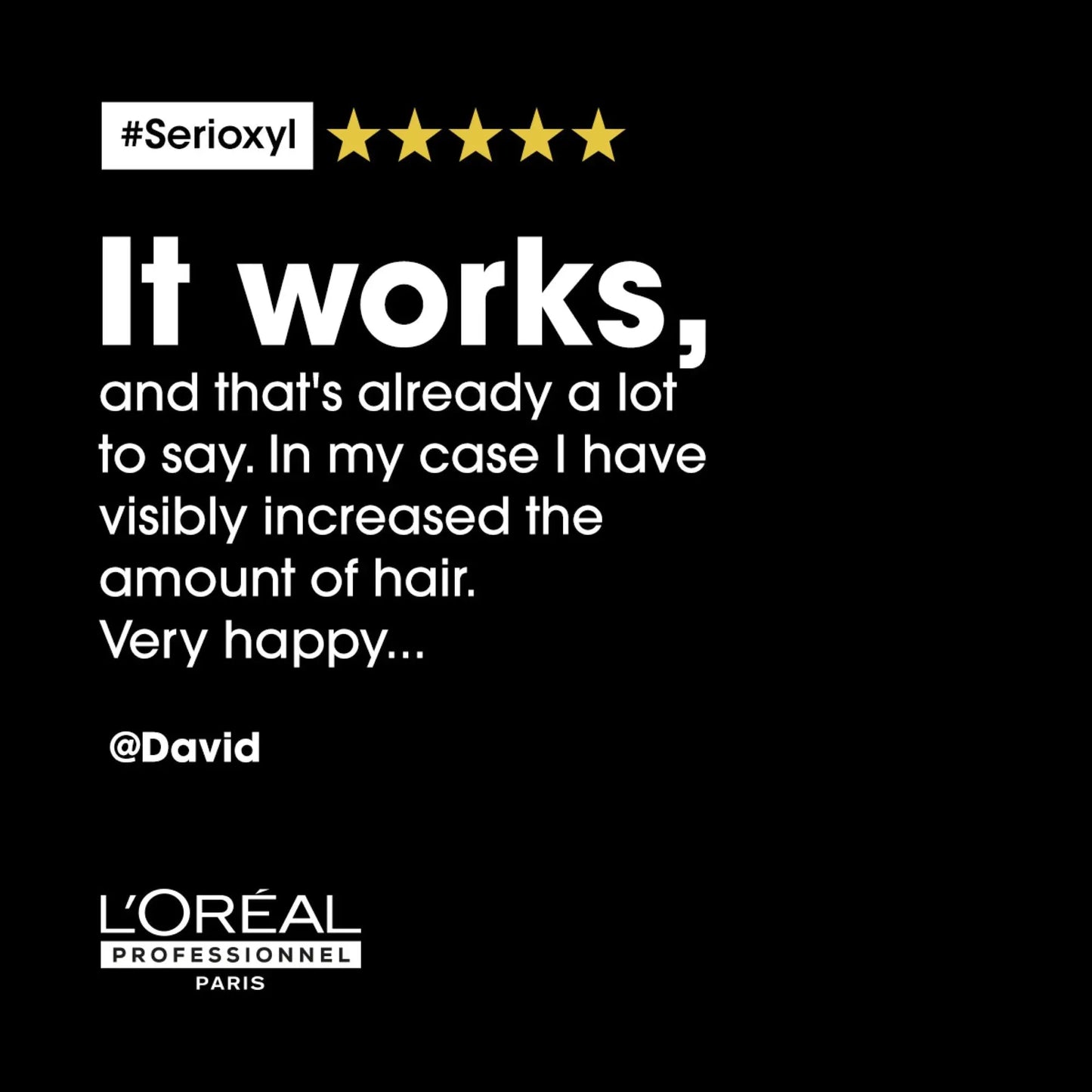 Loreal Serioxyl Advanced Denser Hair 90ML