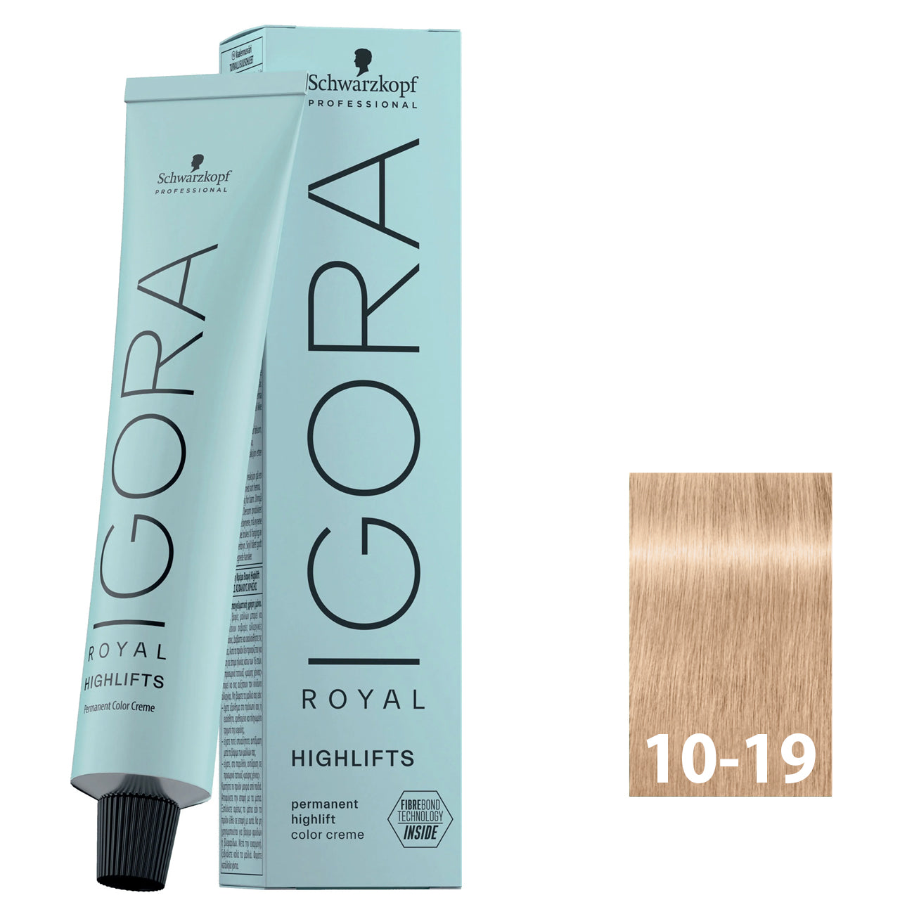 Light blonde violet red hair after using SCHWARZKOPF IGORA ROYAL HIGHLIFTS 10-19