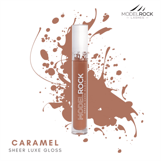 Modelrock Sheer Luxe Lip Gloss Sheer Caramel