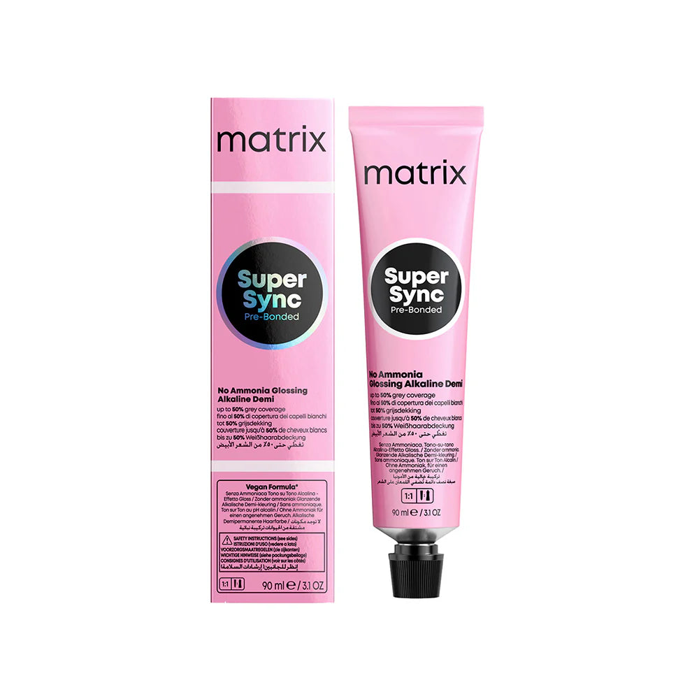 Matrix Super Sync No Ammonia Glossing 10P Extra Light Blonde Pearl 90m ...