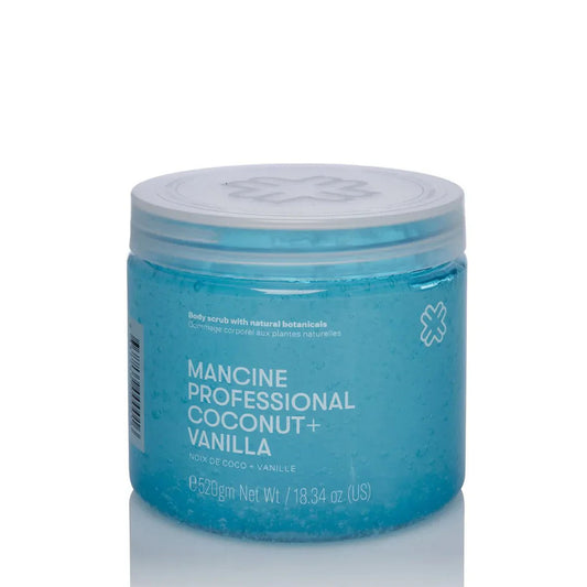 Mancine Coconut & Vanilla Hot Salt Body Scrub 520G