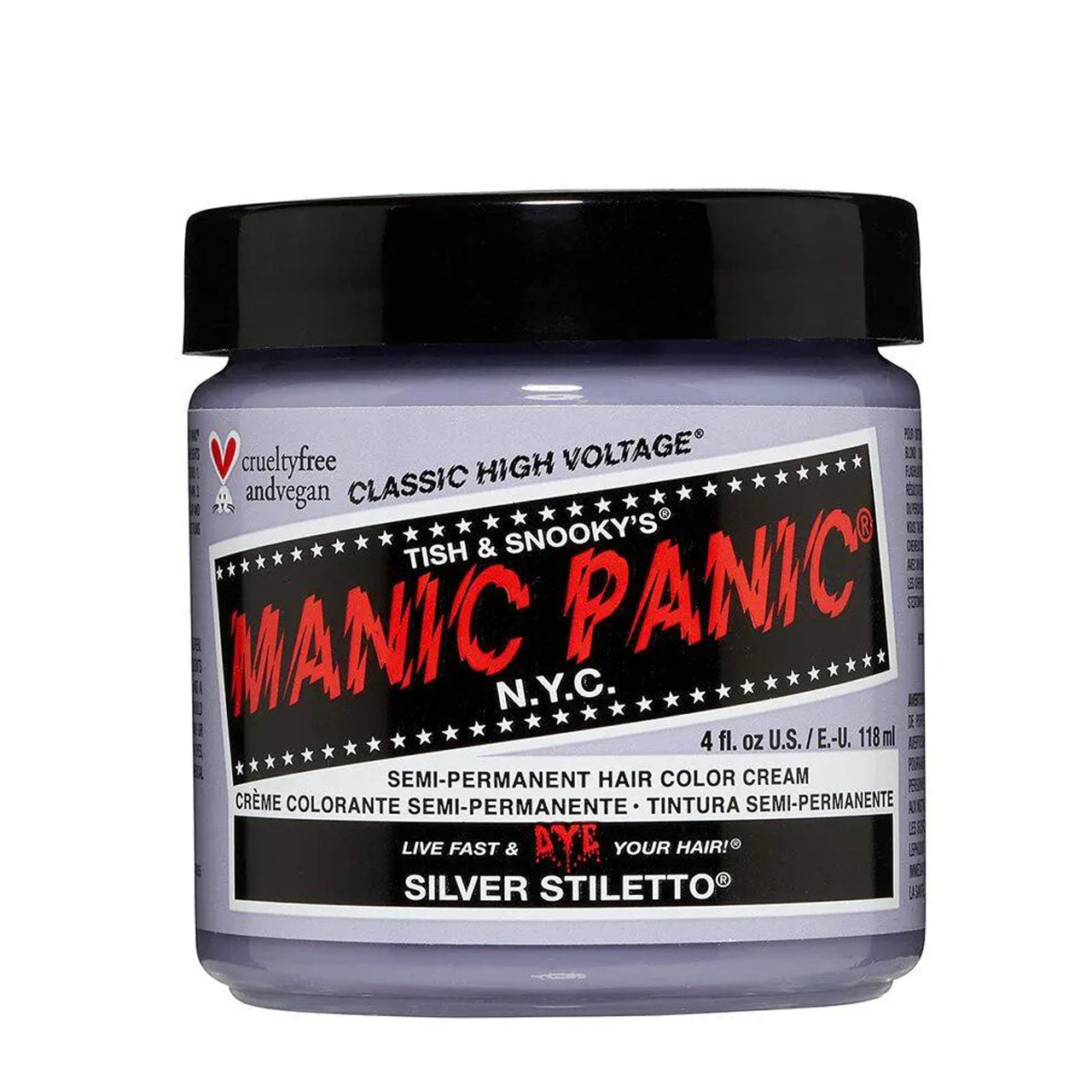 Manic Panic Silver Stiletto 118ML