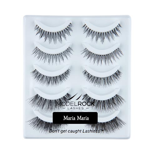 Model Rock Lashes Multi Pack - Maria Maria (5 Pair Lash Pack)