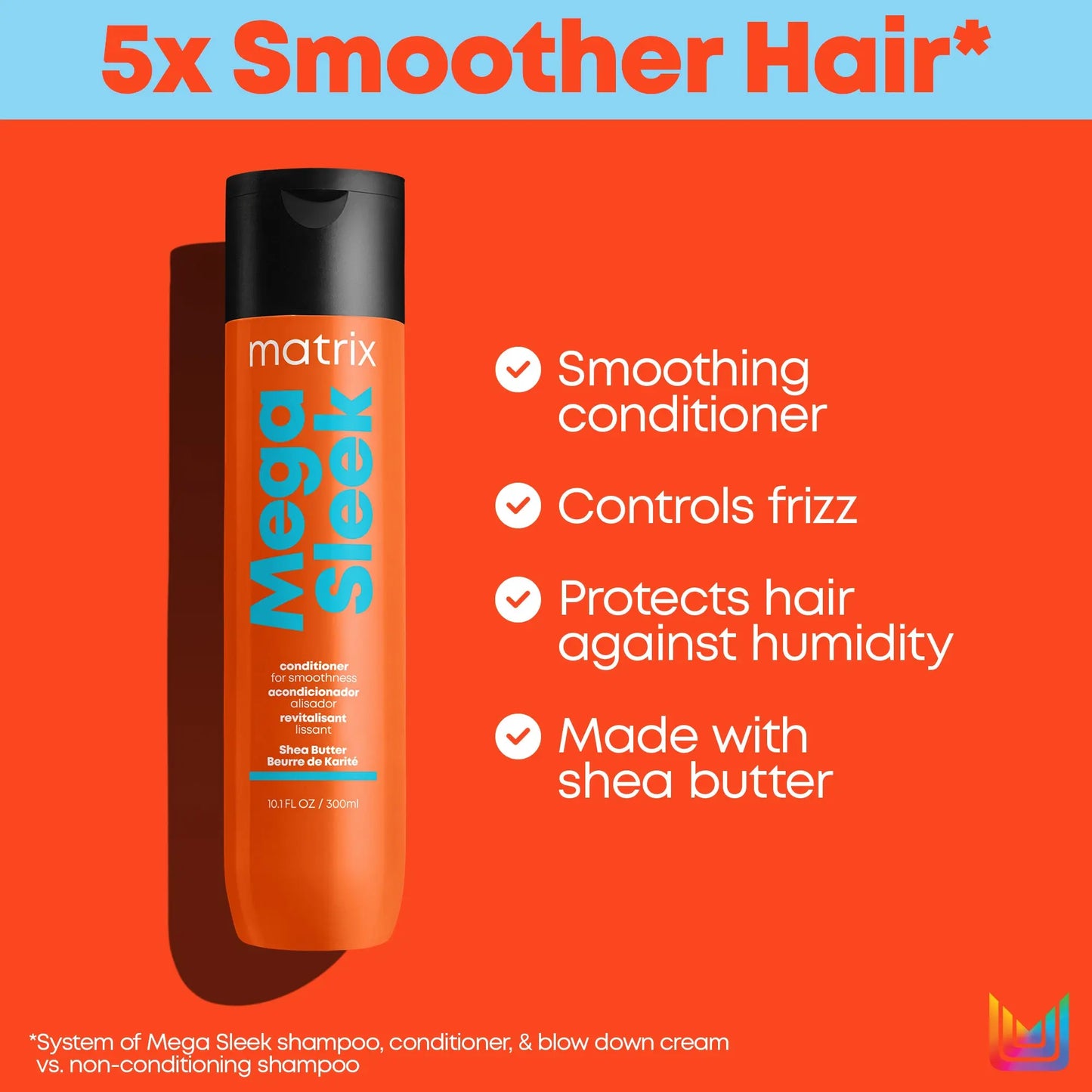 Matrix Total Results Mega Sleek Conditioner 1L