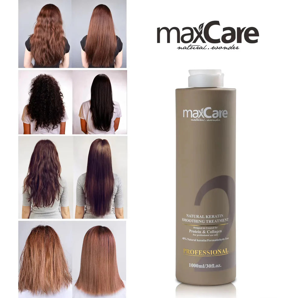 Maxcare Smoothing Keratin Treatment Protein & Collagen 1000ML