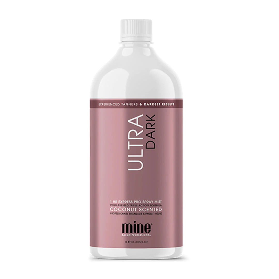 Mine Ultra Dark 1 Hr Express Pro Spray Mist 1L