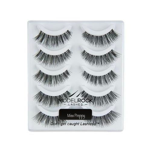 Model Rock Lashes Multi Pack - Miss Preppy (5 Pair Lash Pack)