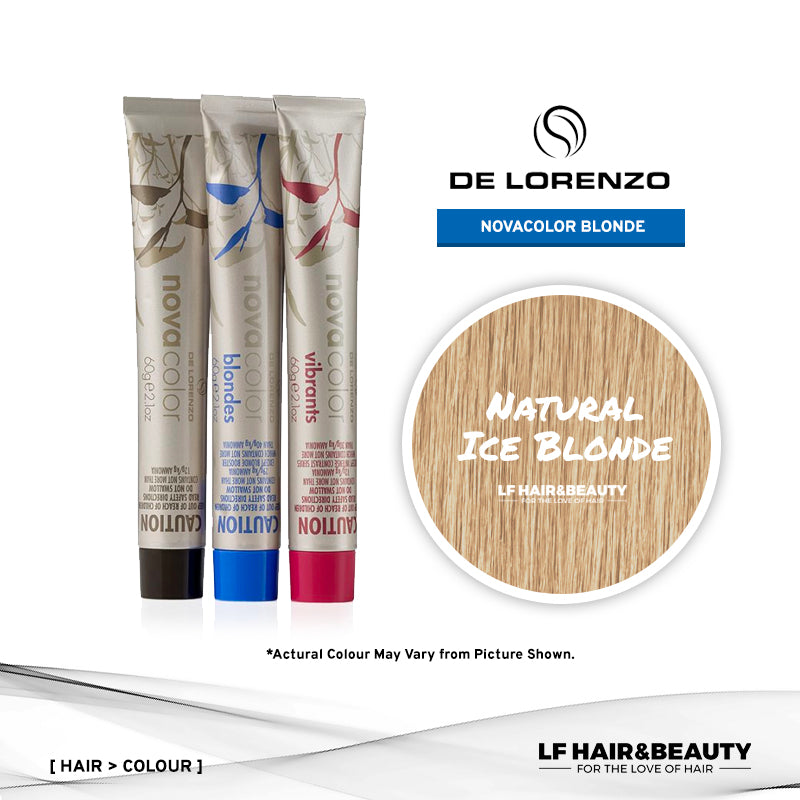 De Lorenzo NovaColor Permanent Colour Natural Ice Blonde 60g