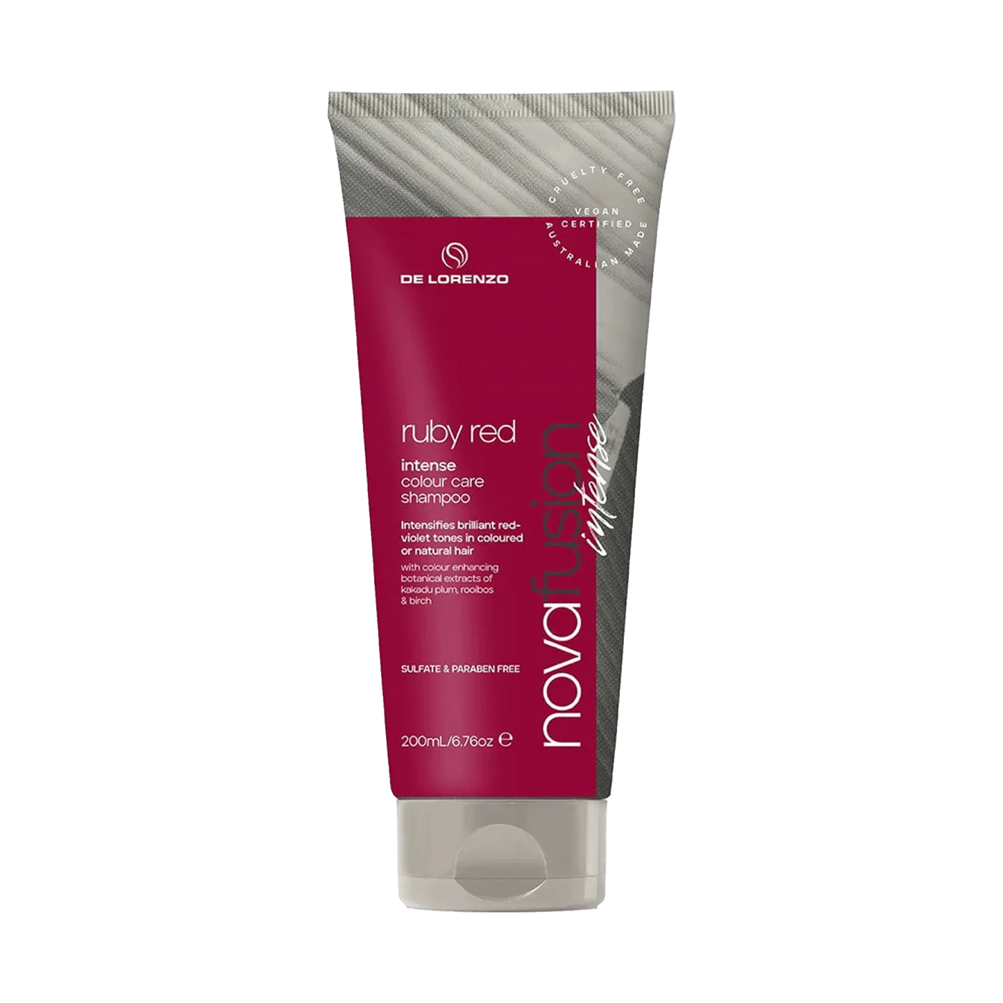 De Lorenzo Novafusion Intense Ruby Red Shampoo 200ML