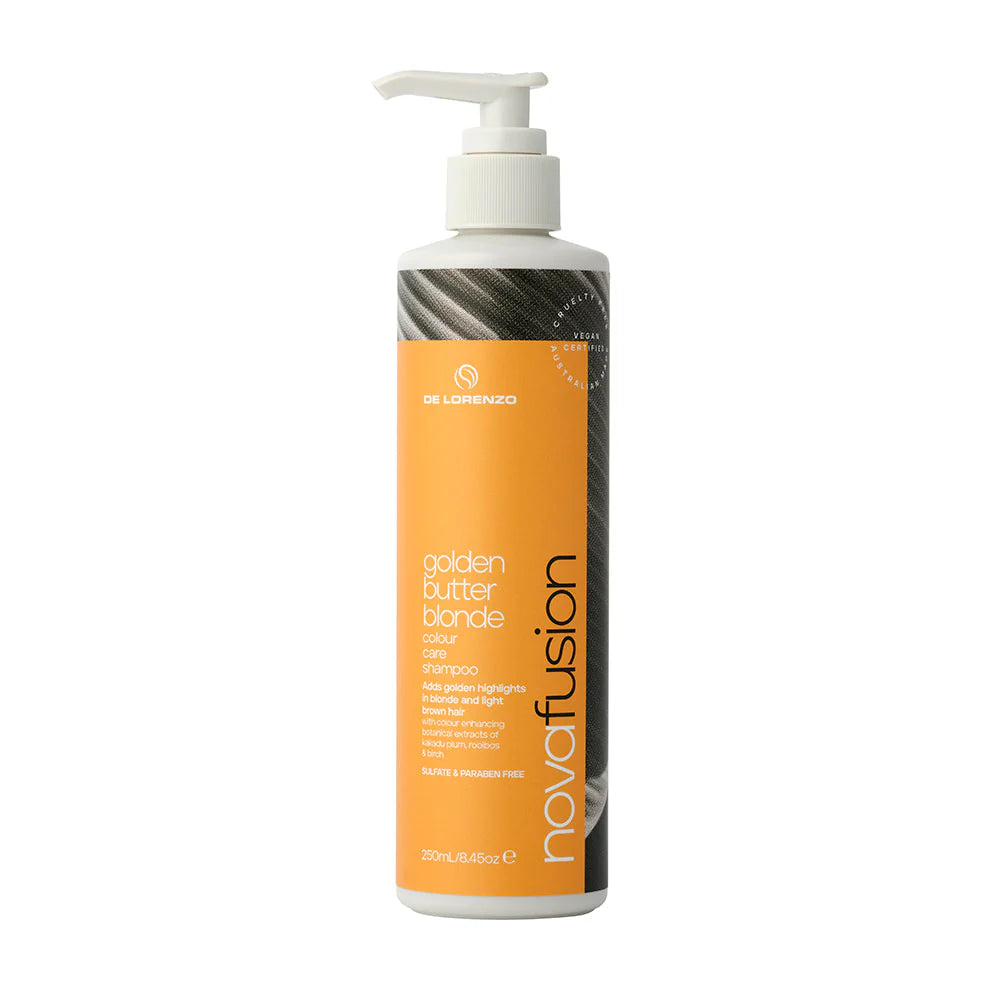 De Lorenzo Novafusion Golden Butter Blonde Shampoo 250ML