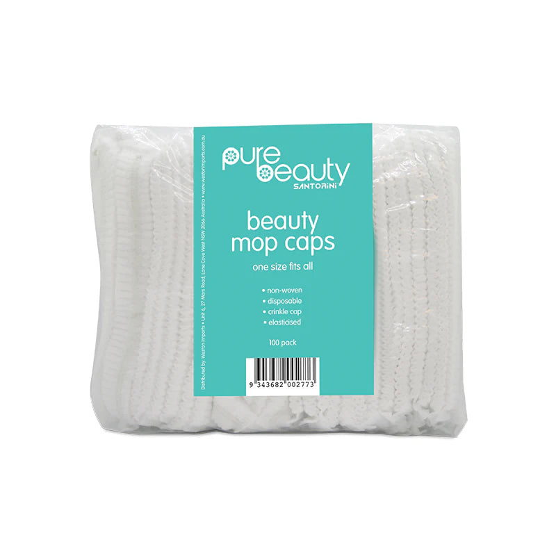 Pure Beauty Mop Caps Hair Net 100pk