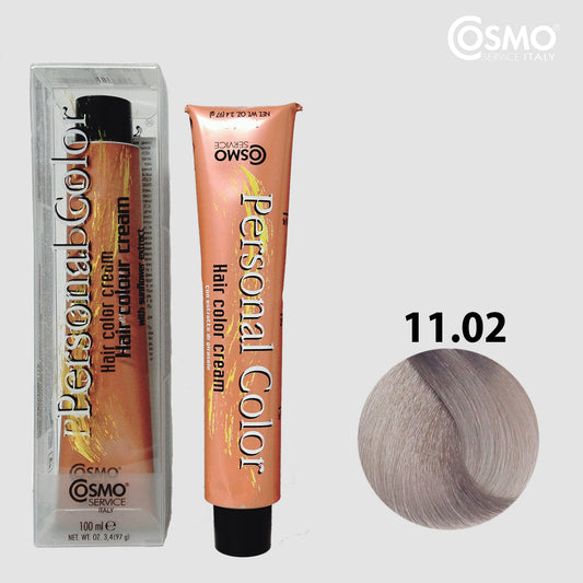 PERSONAL COLOR 11.02 Brilliant Light Platinum Blond 100ml bottle front view