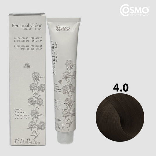 PERSONAL COLOR 4.0 - CHESTNUT Hair Dye 100ml bottle front view