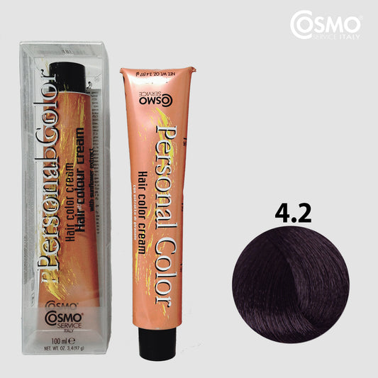 PERSONAL COLOR 4.2 - BRILLIANT CHESTNUT Hair Dye 100ml bottle front view