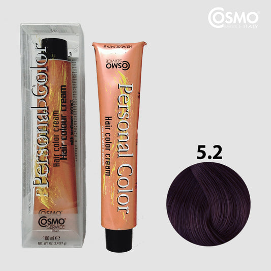 PERSONAL COLOR 5.2 - BRILLIANT LIGHT CHESTNUT Hair Dye 100ml bottle front view
