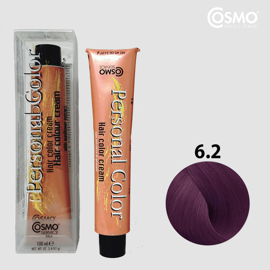 PERSONAL COLOR 6.2 - BRILLIANT DARK BLOND Hair Dye 100ml bottle front view