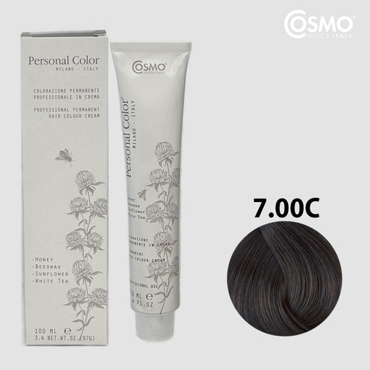 PERSONAL COLOR 7.00C - COLD DEEP BLOND Hair Dye 100ml bottle front view