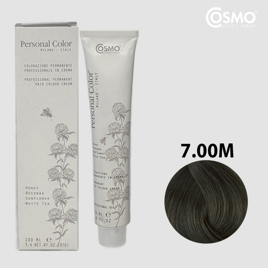PERSONAL COLOR 7.00M - BLOND MAT Hair Dye 100ml bottle front view