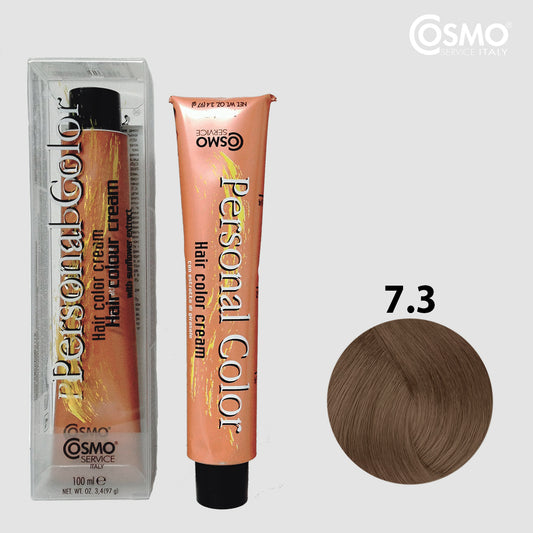 PERSONAL COLOR 7.3 - GOLDEN BLOND Hair Dye 100ml bottle front view