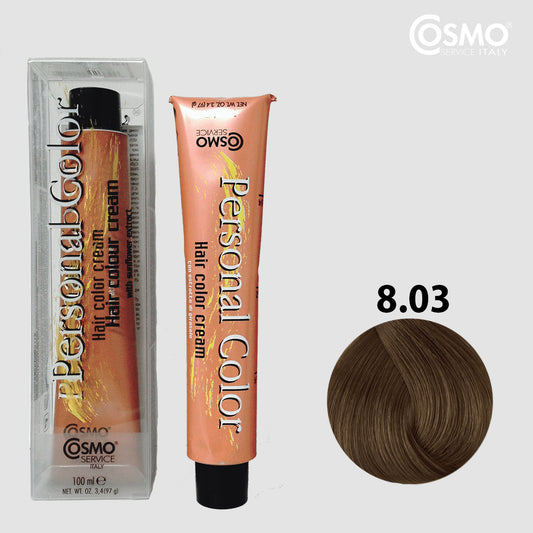 PERSONAL COLOR 8.03 - GOLDEN NATURAL LIGHT BLOND 100ML bottle front view