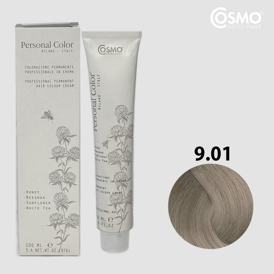 PERSONAL COLOR 9.01 - ASH NATURAL VERY LIGHT BLOND 100ML bottle front view