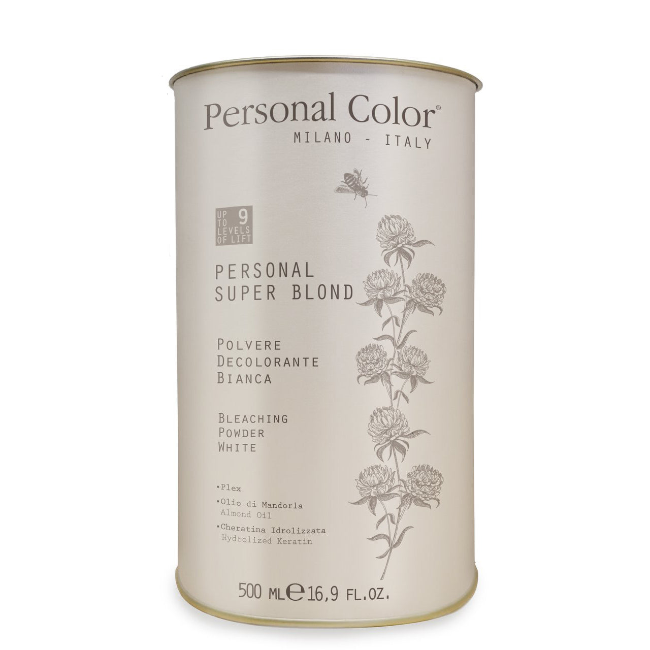 PERSONAL COLOR BLEACHING POWDER WHITE 500G front view