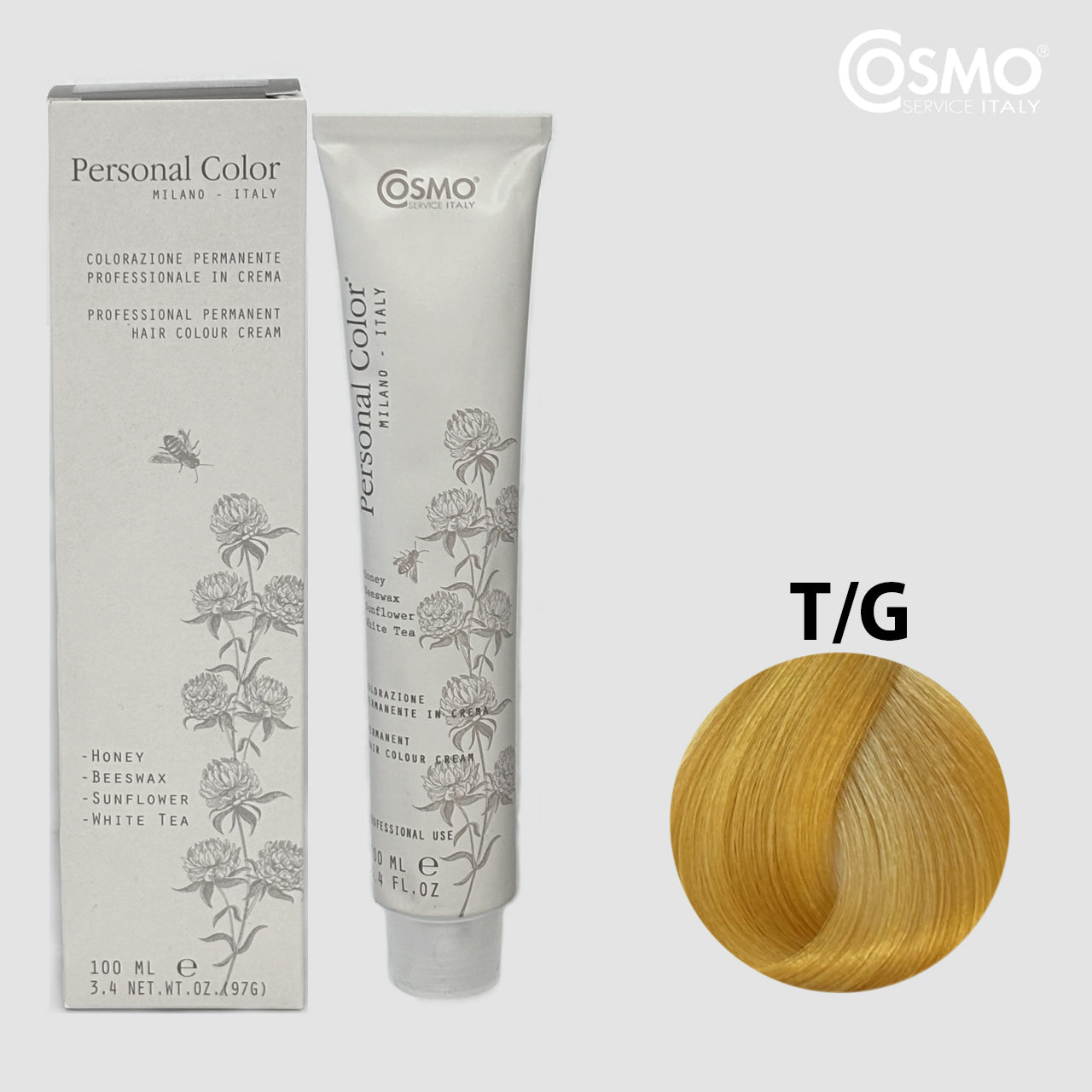 PERSONAL COLOR T/G - GOLDEN 100ML bottle front view