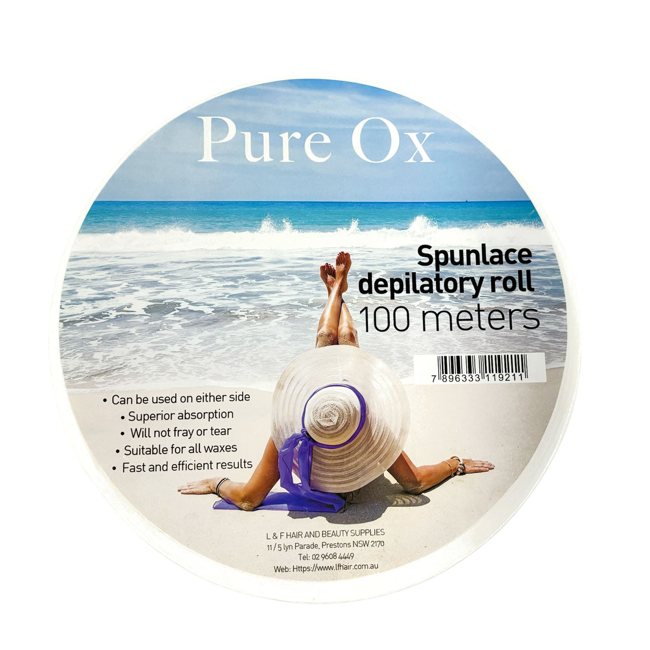 Pure Ox Spunlace Depilatory Roll Non Woven 100M