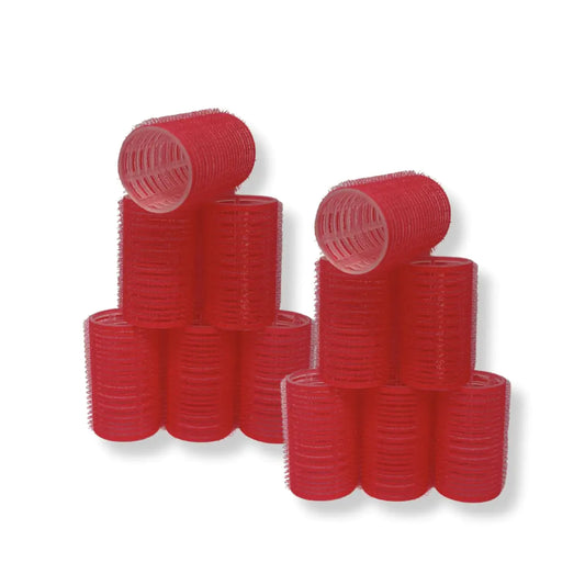 Velcro Rollers 36-63mm 12Pk Assorted Colours