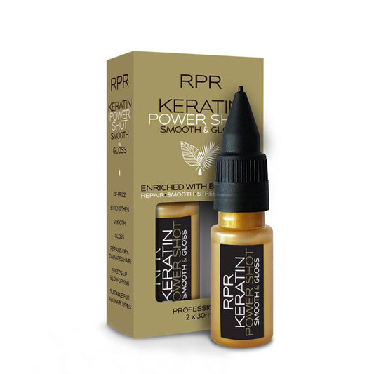 RPR Keratin Power Shot Smooth and Gloss 2 X 30ML