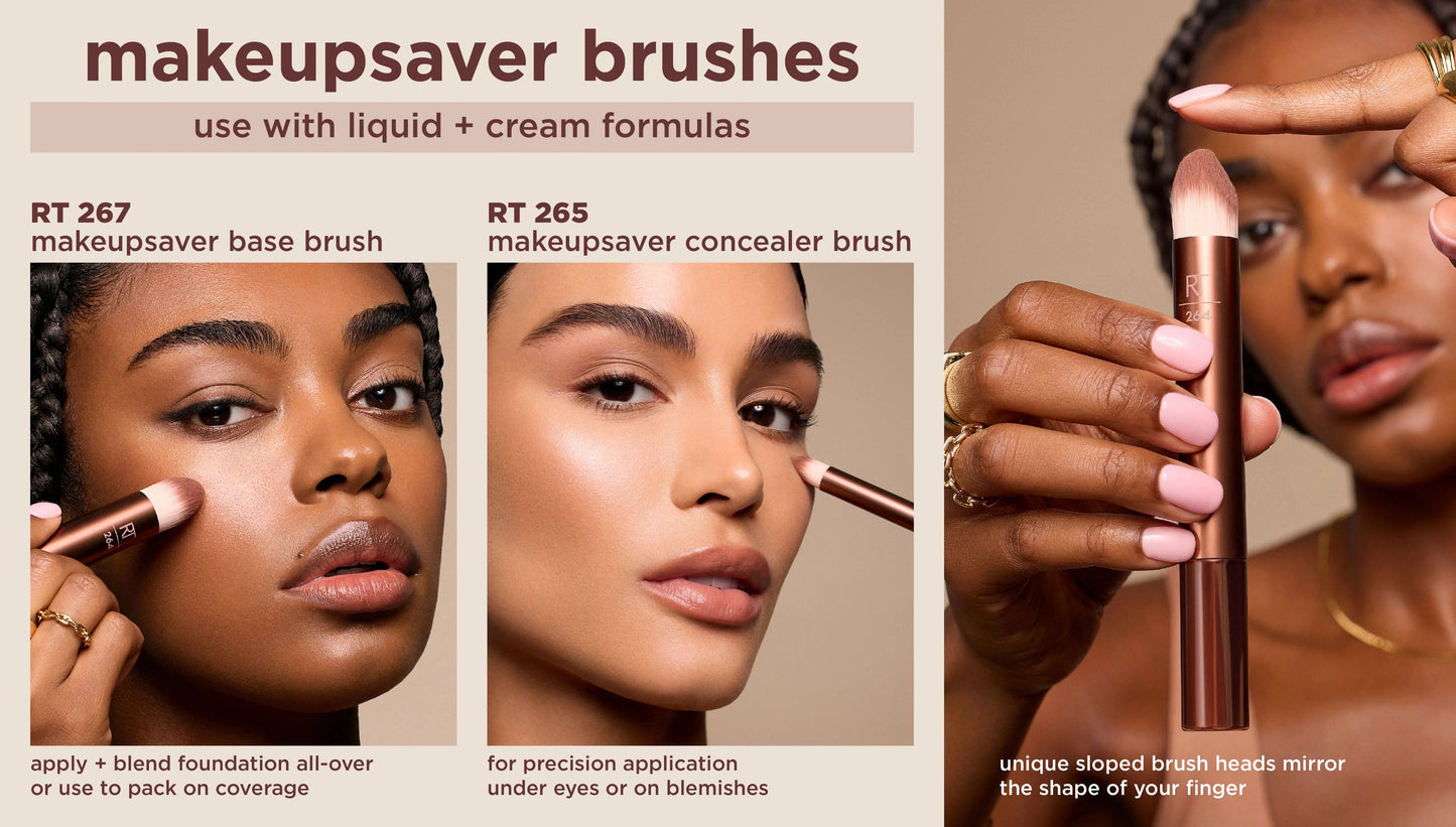 Real Techniques Makeup Saver Sponge Plus Brush Trio
