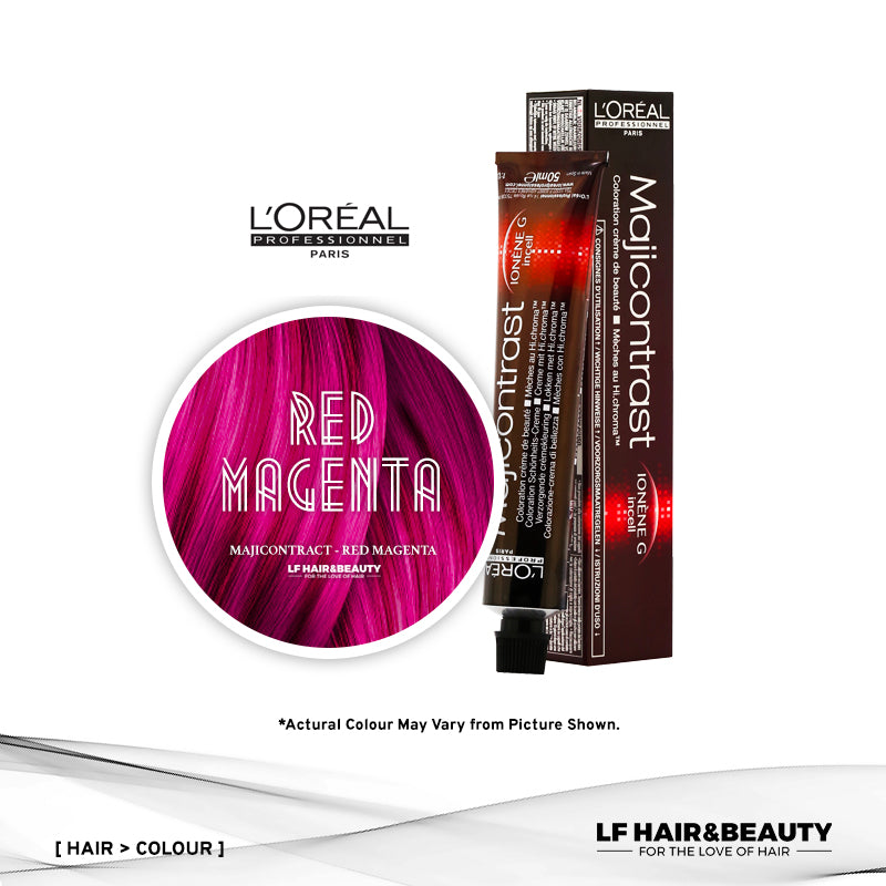 L'Oreal Majicontrast Permanent Hair Color - Red Magenta 50ml