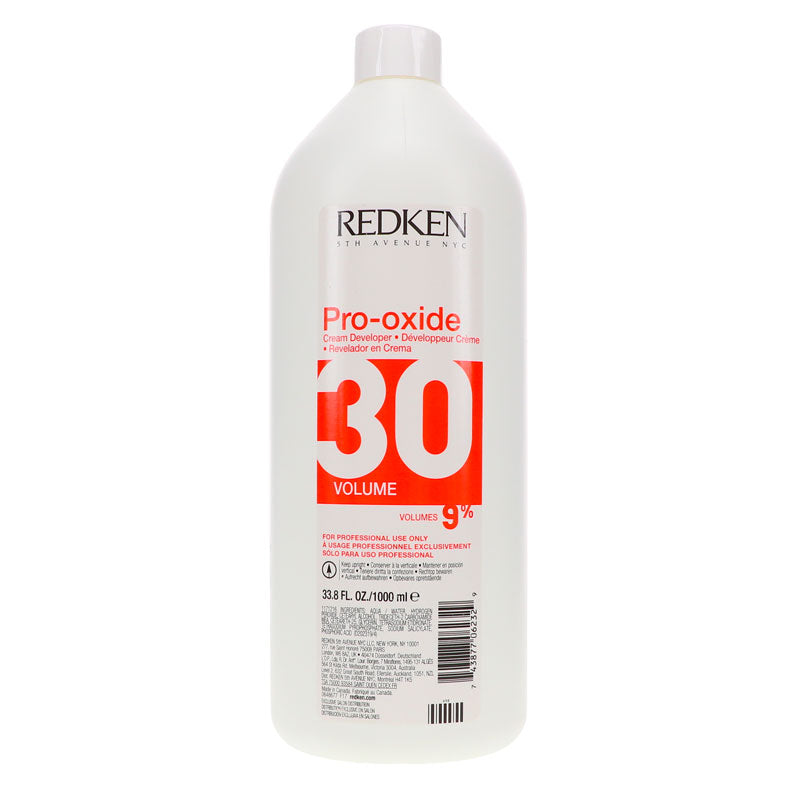 Peroxide Developer Kit Redken Peroxide Developer 30Vol 1000ML - LF Hair and Beauty Supplies