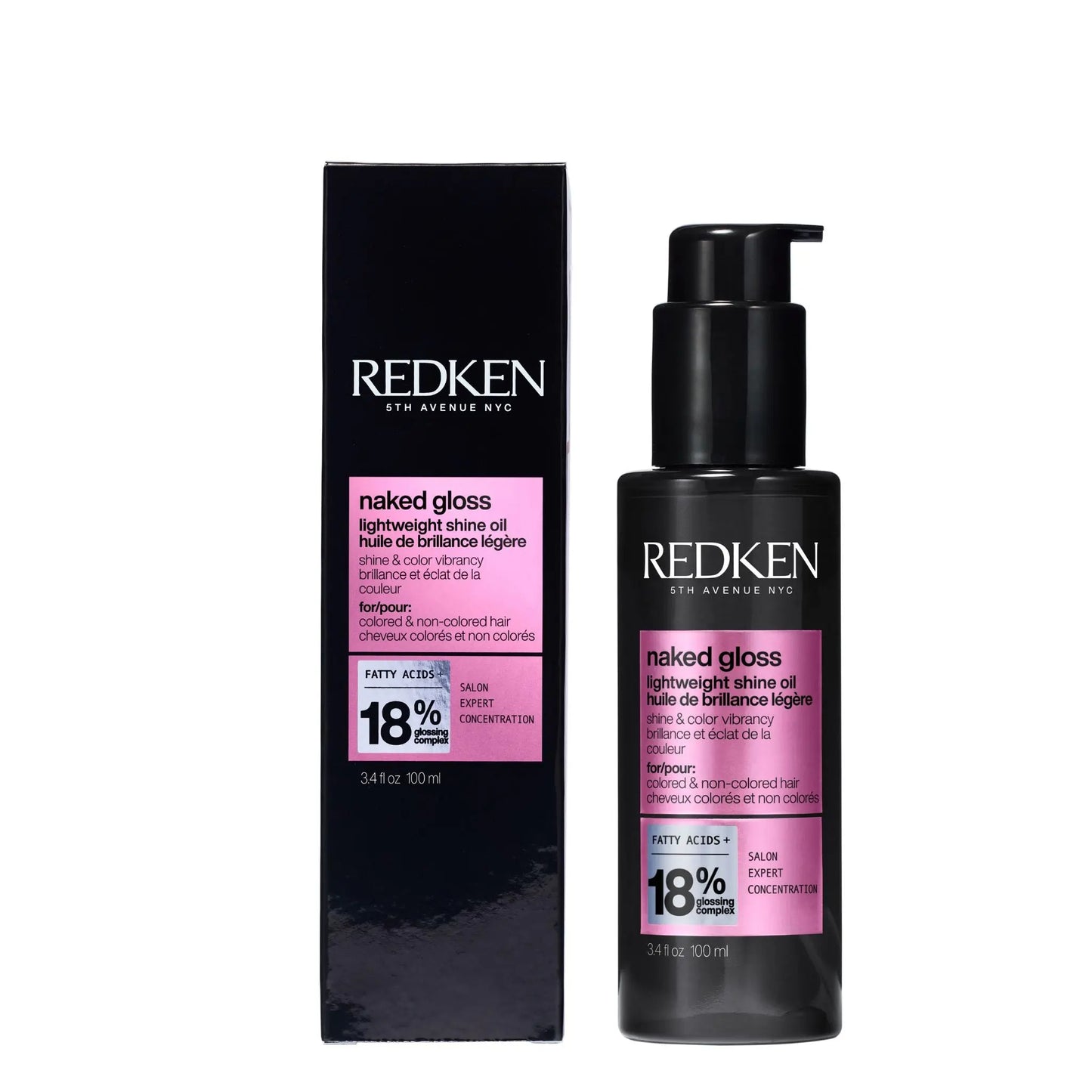 Redken Naked Gloss Lightweight Shine Oil 100ml
