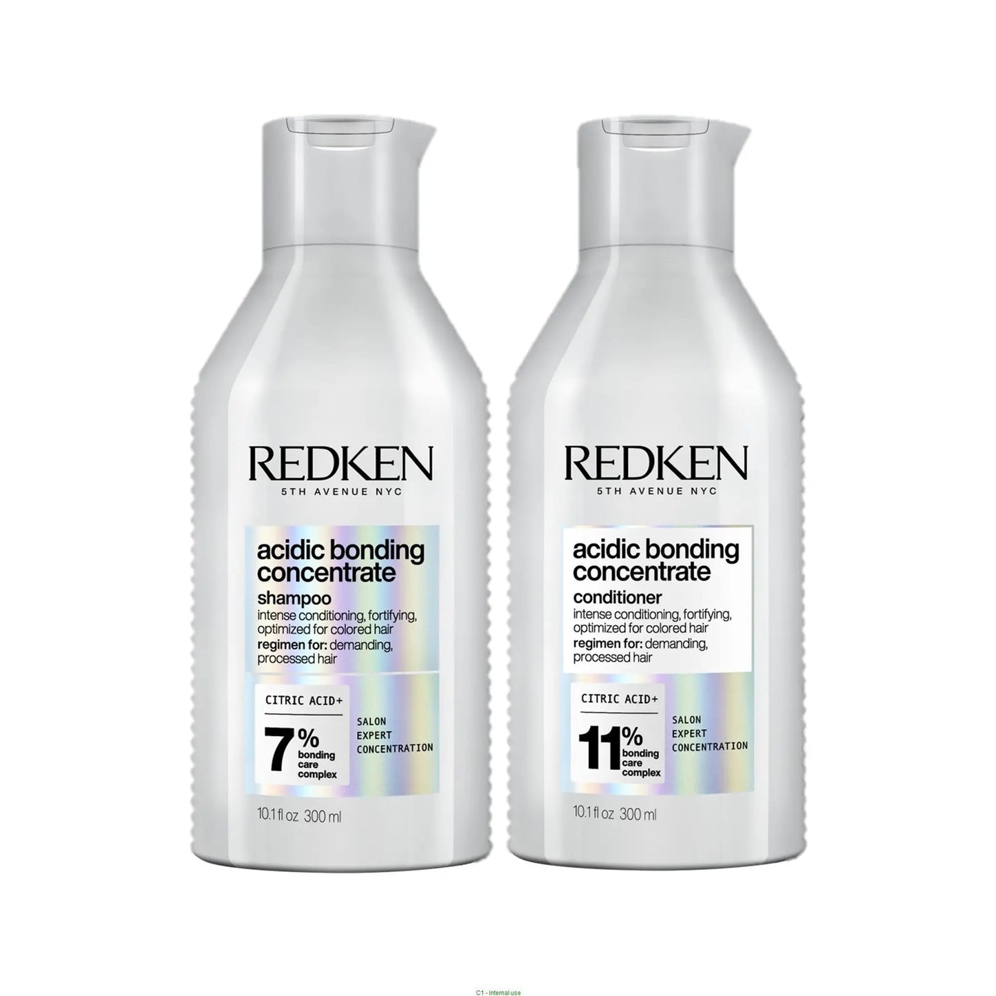 Redken Acidic Bonding Concentrate Shampoo 300ml and Conditioner 300ml Duo Pack