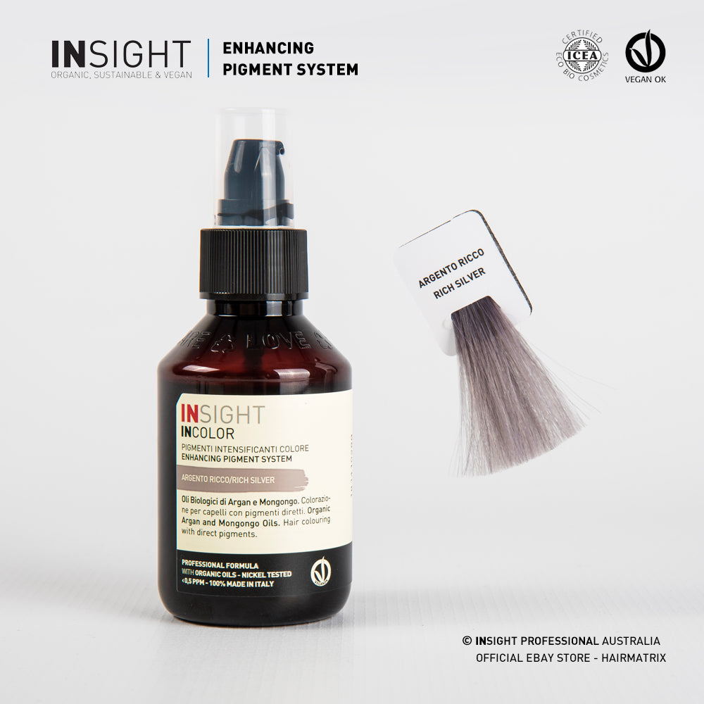 Insight INCOLOR Enhanced Pigment System - Rich Silver 100ml