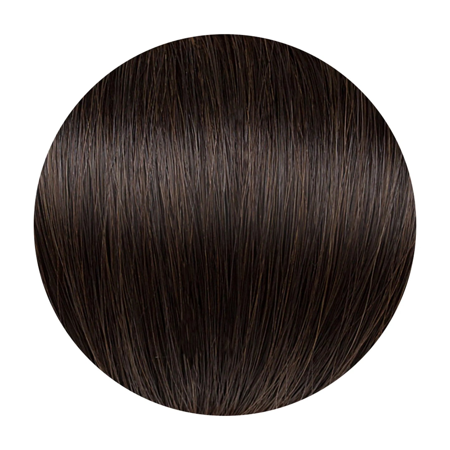 Seamless1 Dark Chocolate Clip-in Human hair in 5pc 21.5 Inches