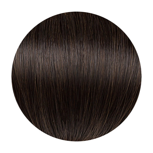 Seamless1 Dark Chocolate Clip-in Human hair in 5pc 21.5 Inches