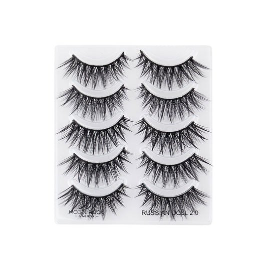 Model Rock Lashes Multi Pack - Russian Doll 2.0 (5 Pair Lash Pack)