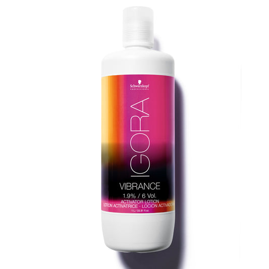 SCHWARZKOPF IGORA VIBRANCE CREAM DEVELOPER 1.9% 900ML bottle front view