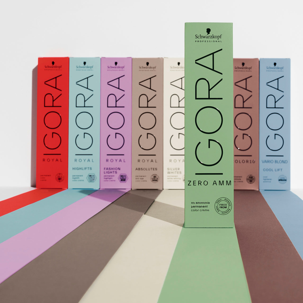 SCHWARZKOPF IGORA ZERO AMMONIA 7-67 60ML bottle front view