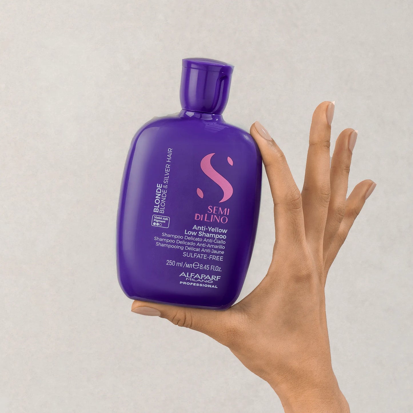 Alfaparf Milano Semi Di Lino Blonde Anti-Yellow Shampoo 250ML