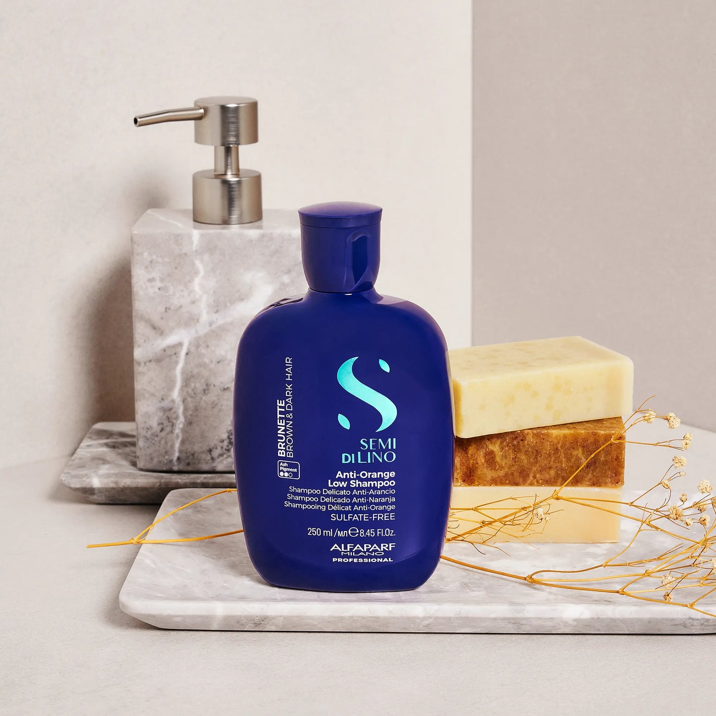 Alfaparf Milano Semi Di Lino Brunette Anti Orange Shampoo 250ML