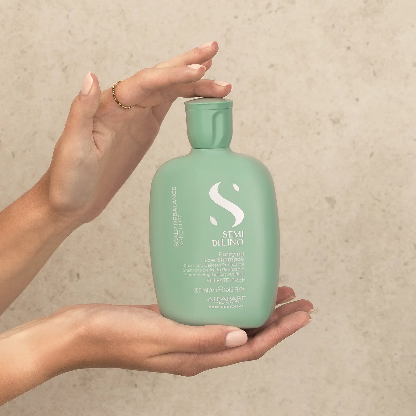Alfaparf Milano Semi Di Lino Scalp Rebalance Purifying Low Shampoo For Dry & Oily Dandruff 250ML