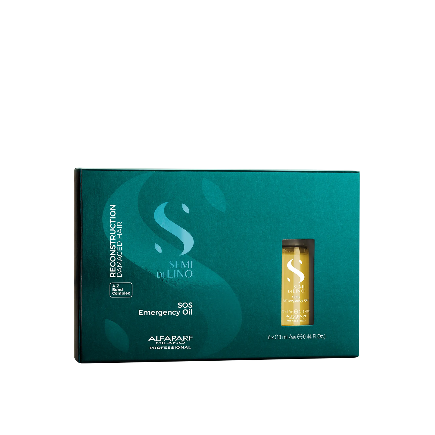 Alfaparf Milano Semi Di Lino Reconstruction Reparative Sos Emergency Oil 6X13ML