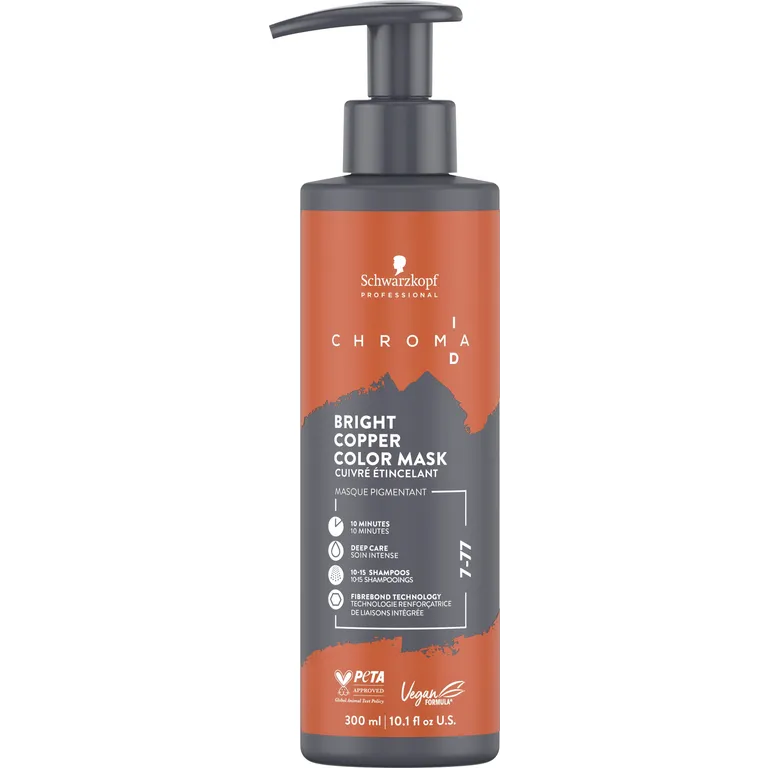 Schwarzkopf Chroma ID 7-77 Copper Color Mask 300ML